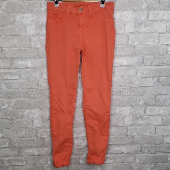 J Brand Skinny Leg Tangerine Pants - Picture 2 of 8